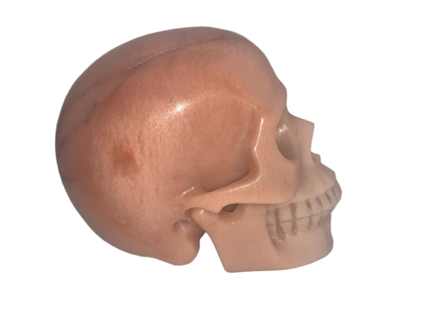 5.2" Pink Aventurine Skull