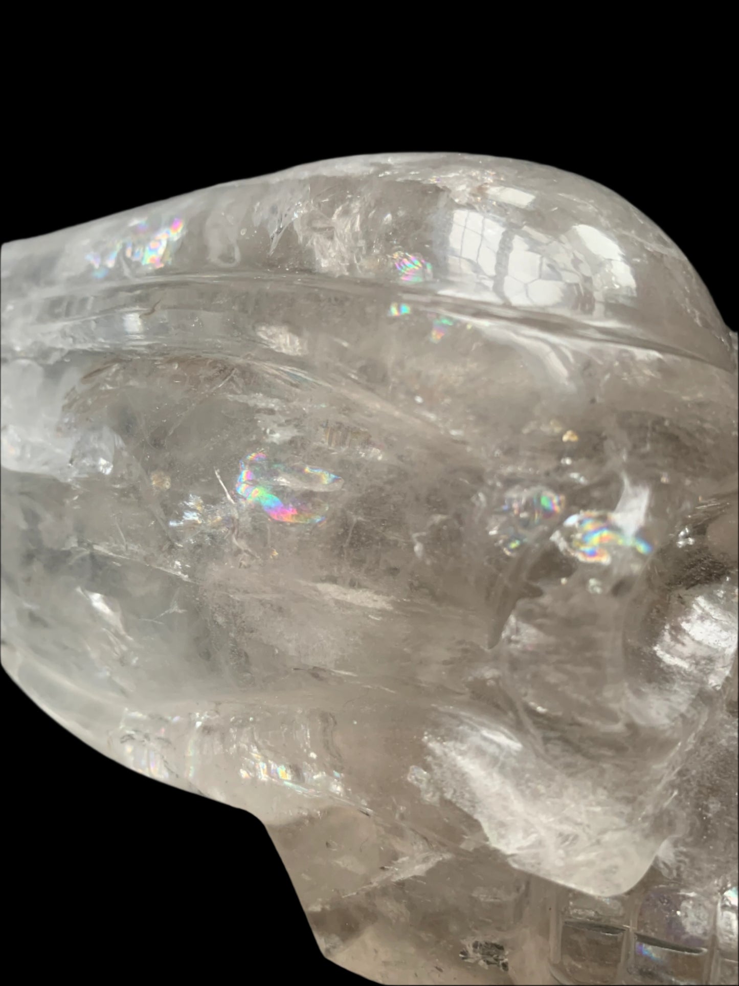 Cuarzo del Himalaya arcoíris de 9,75" Cosmic Traveler