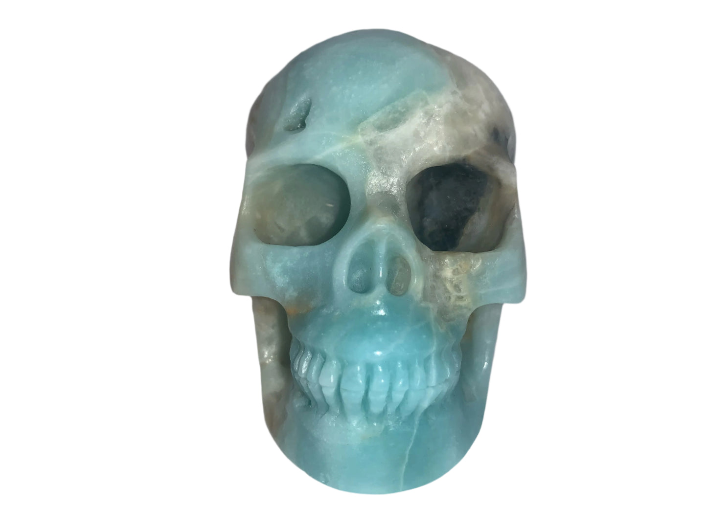 3.8" Chinese Amazonite Skull