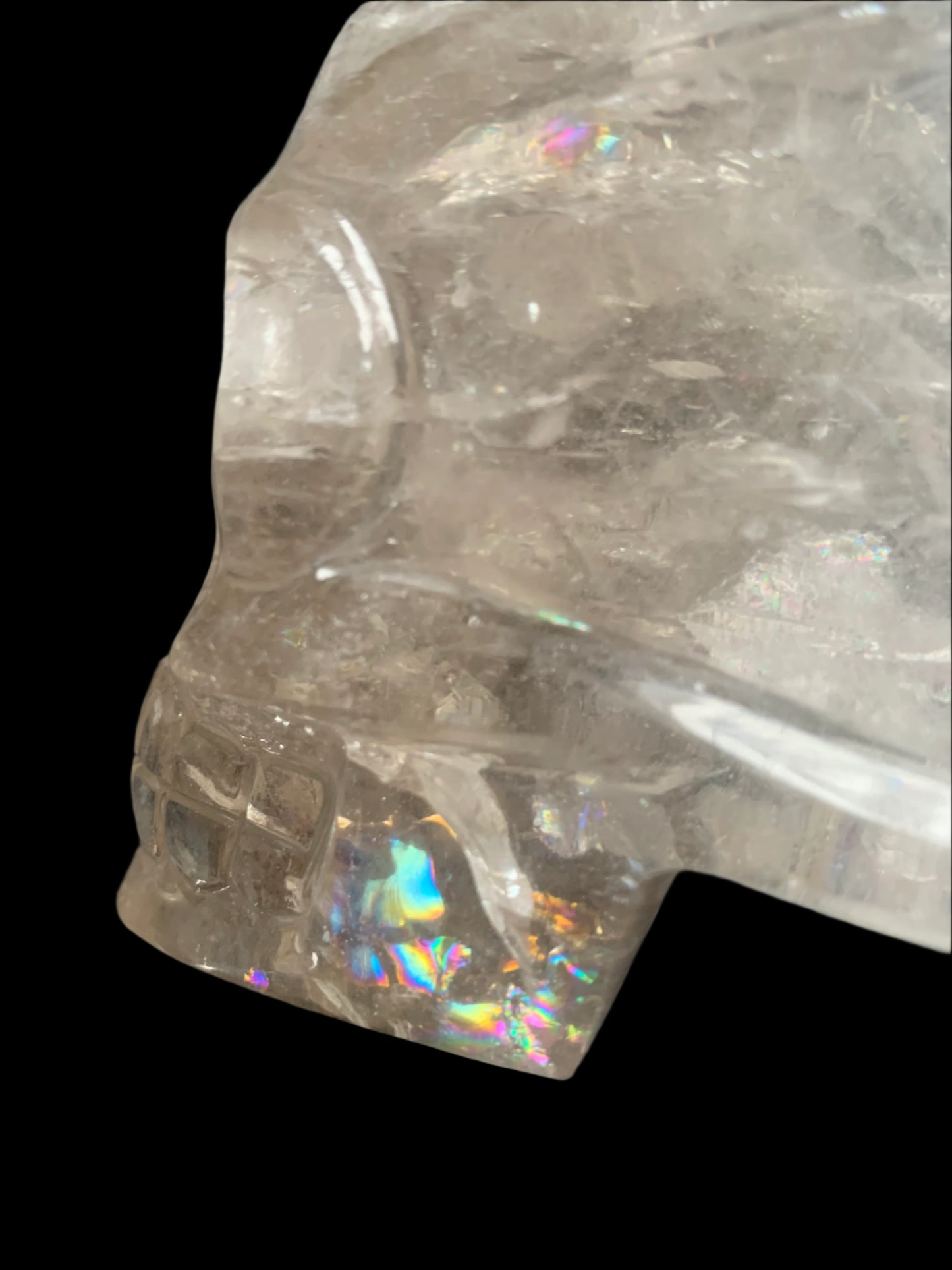 Cuarzo del Himalaya arcoíris de 9,75" Cosmic Traveler