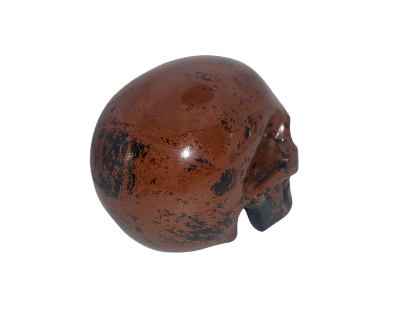 5.3" Mahogany Obsidian Skull
