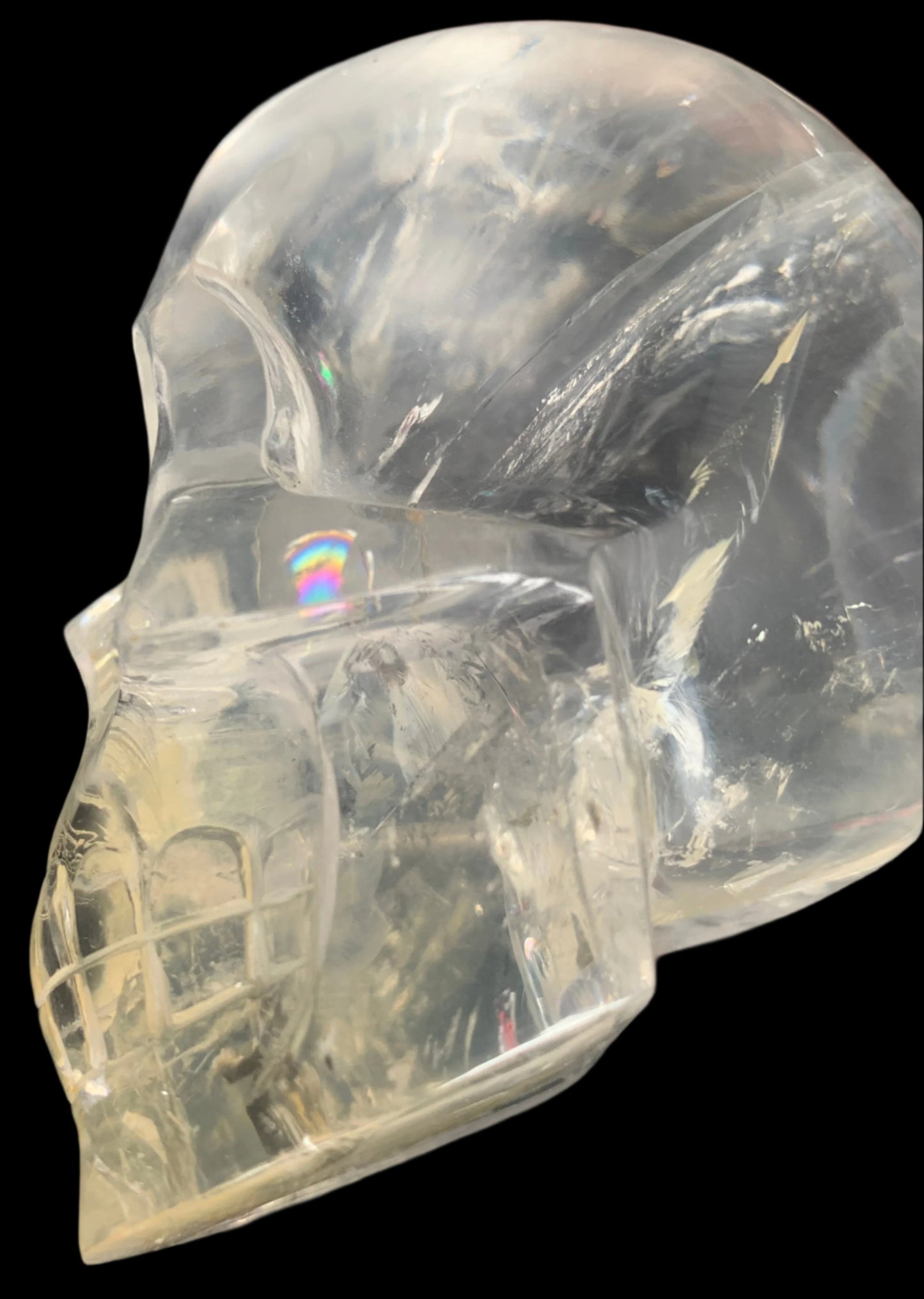 4.3" Golden Healer Self Healed Alpine Himalayan Quartz w/ Rainbows