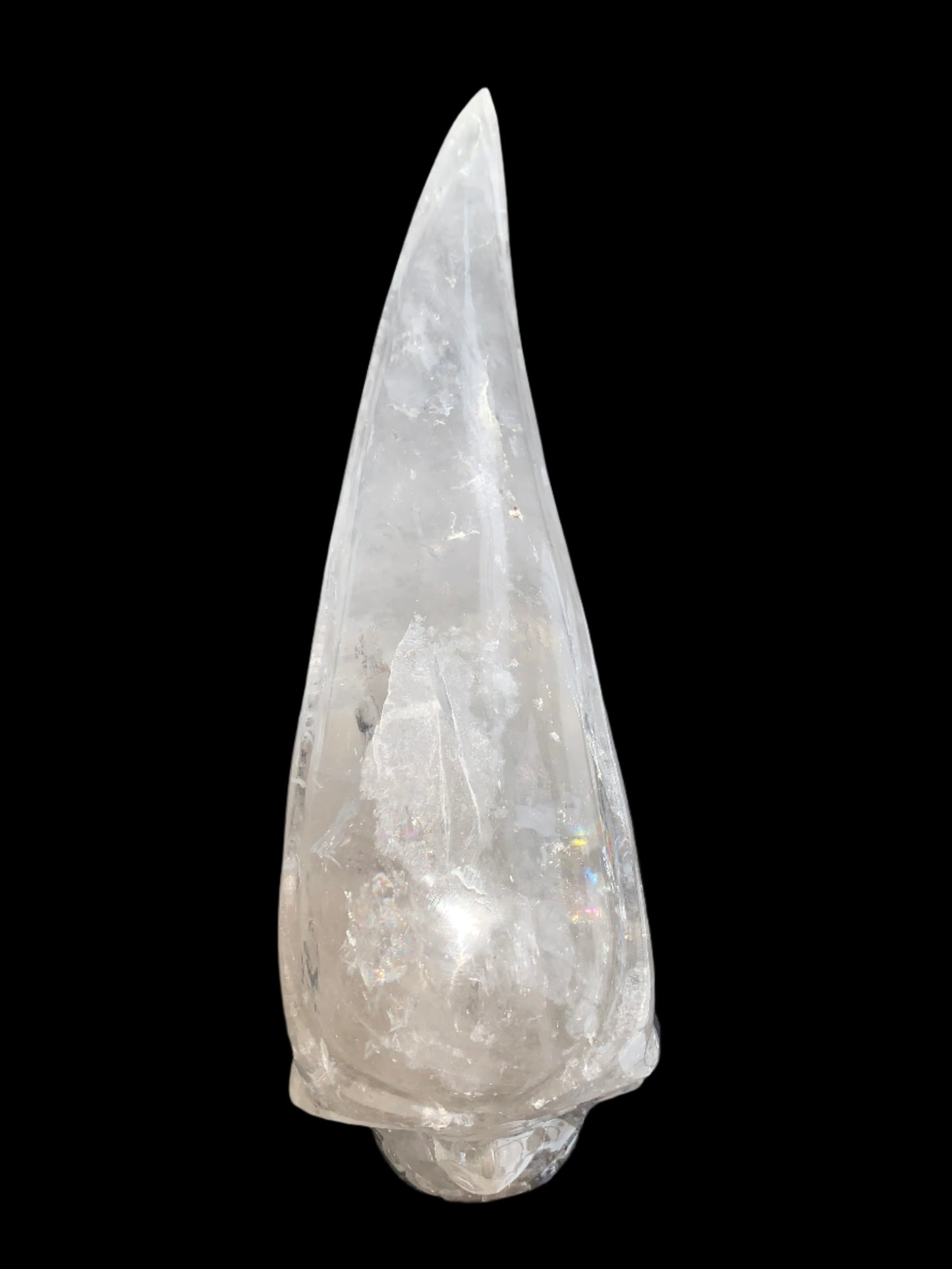 Cuarzo del Himalaya arcoíris de 9,75" Cosmic Traveler