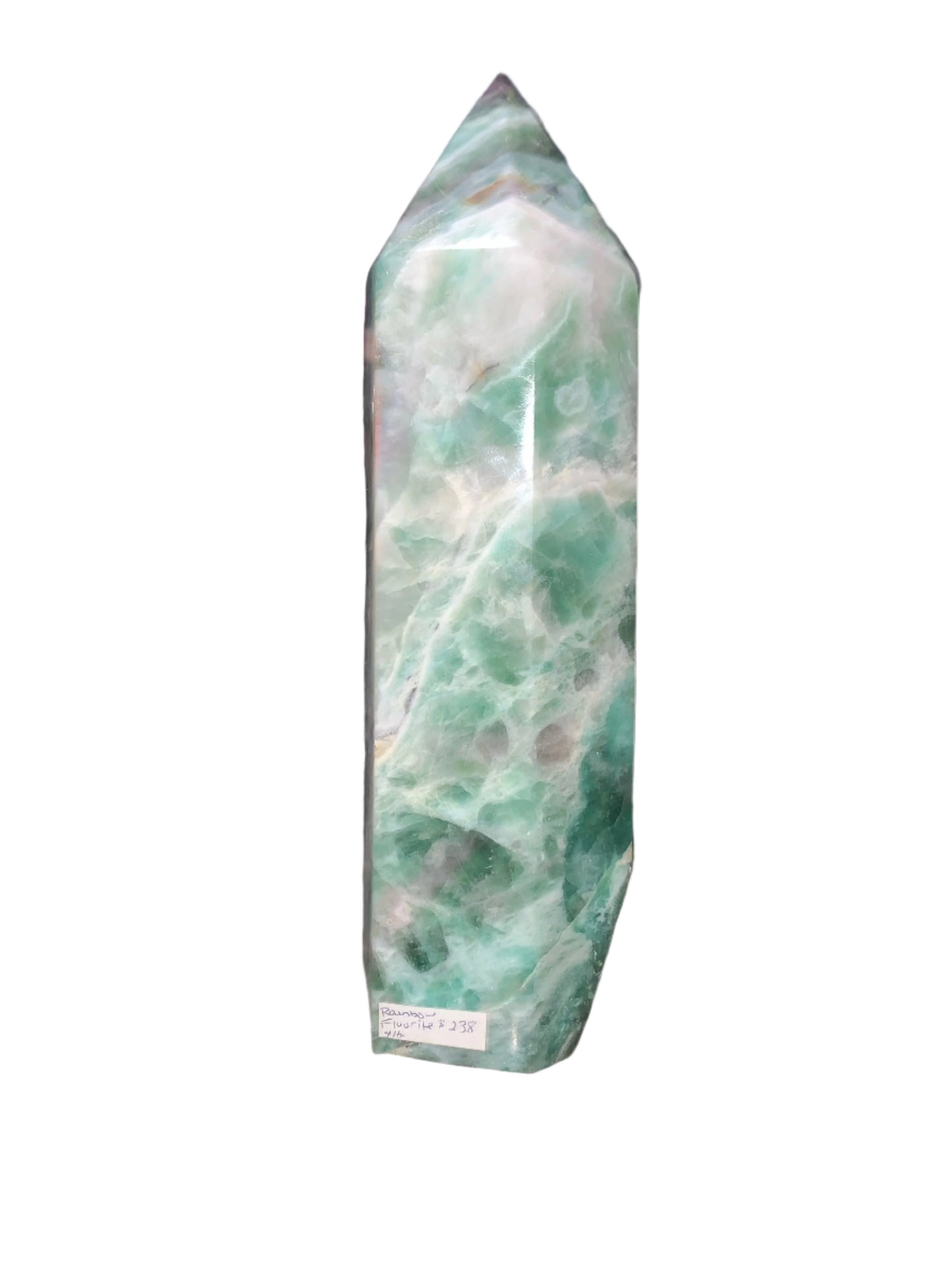 4lbs 12oz Rainbow Fluorite Tower