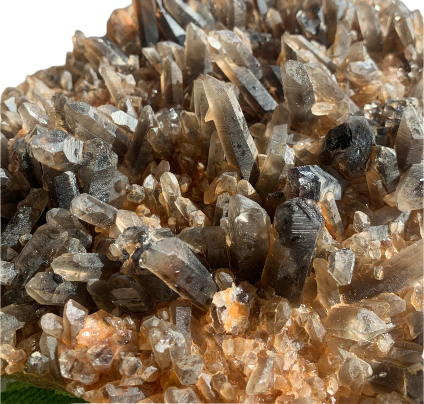 9" Smoky Quartz Cluster