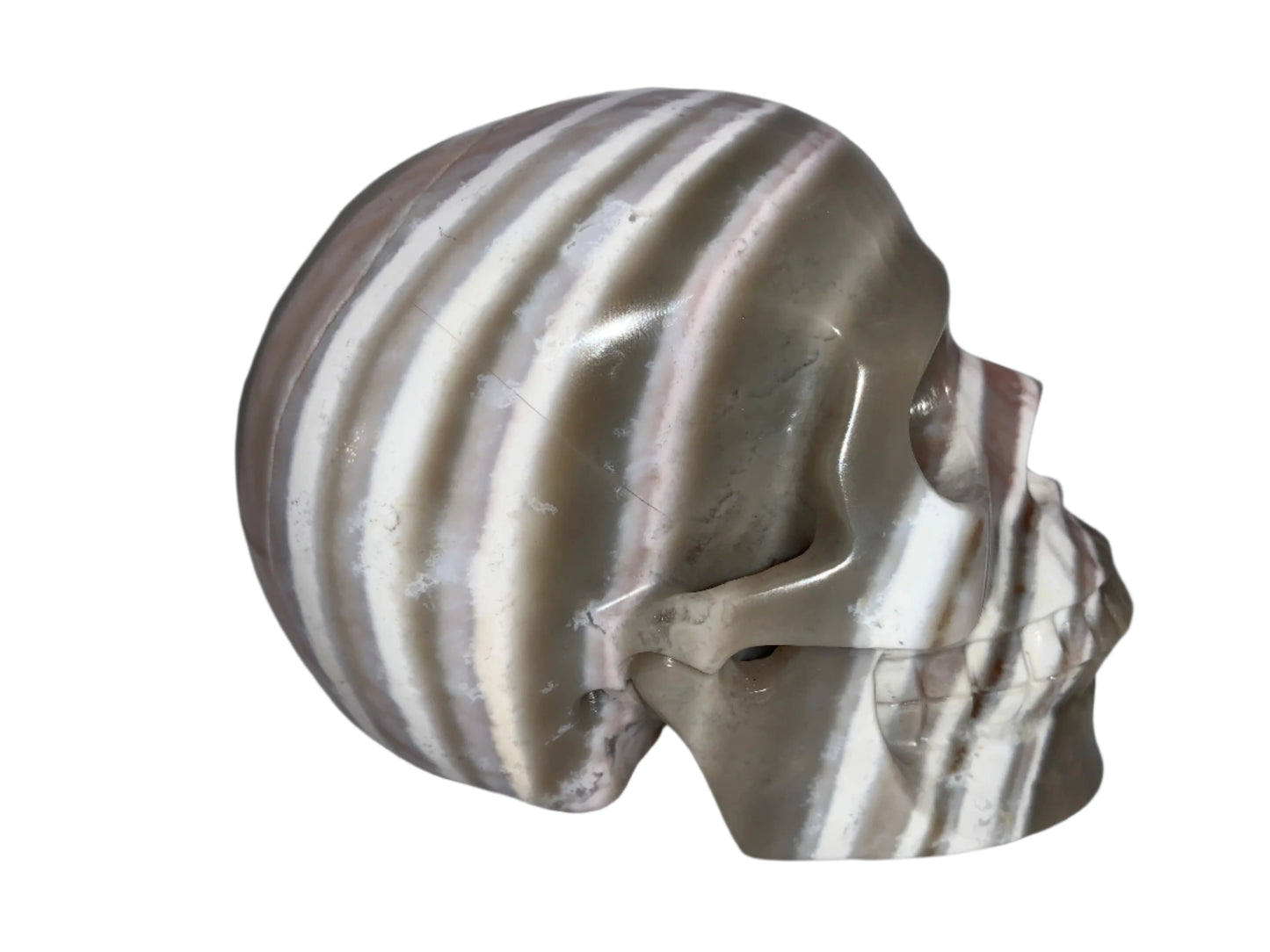 5.4" Onyx Agate Skull