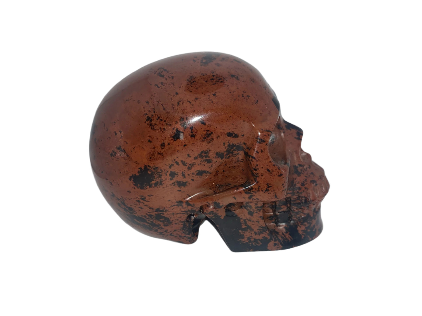 5.3" Mahogany Obsidian Skull