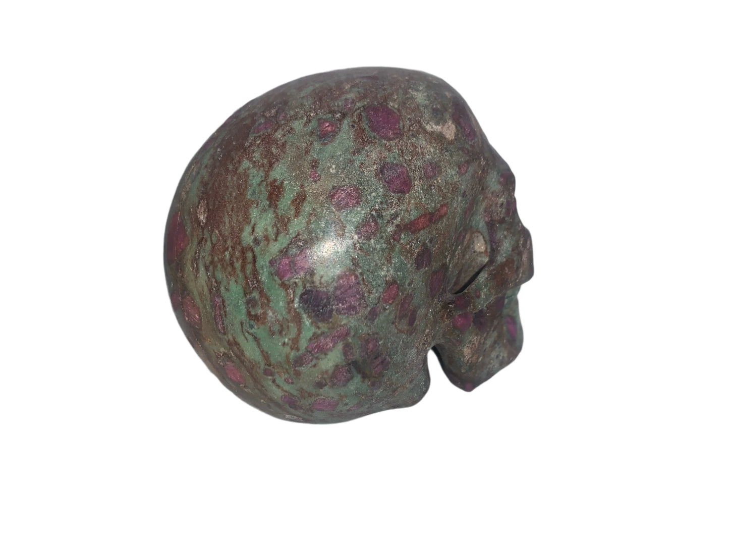 5.3" Ruby Fuchsite Skull