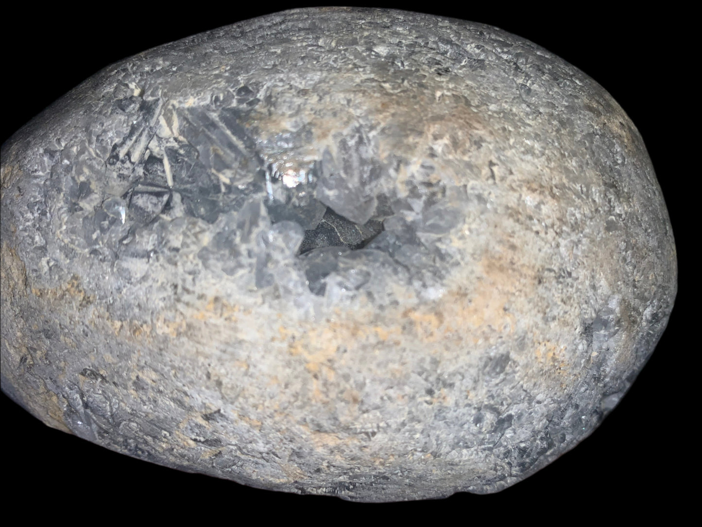 5.3" Celestite Geode Egg