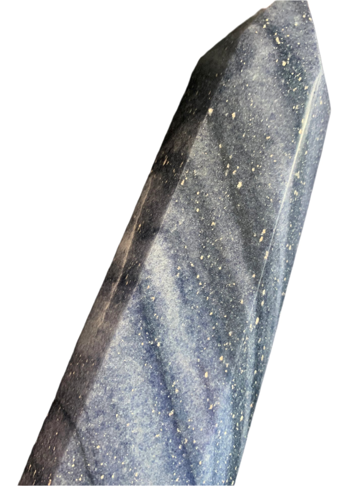 12" Starry Night Dumortierite Tower