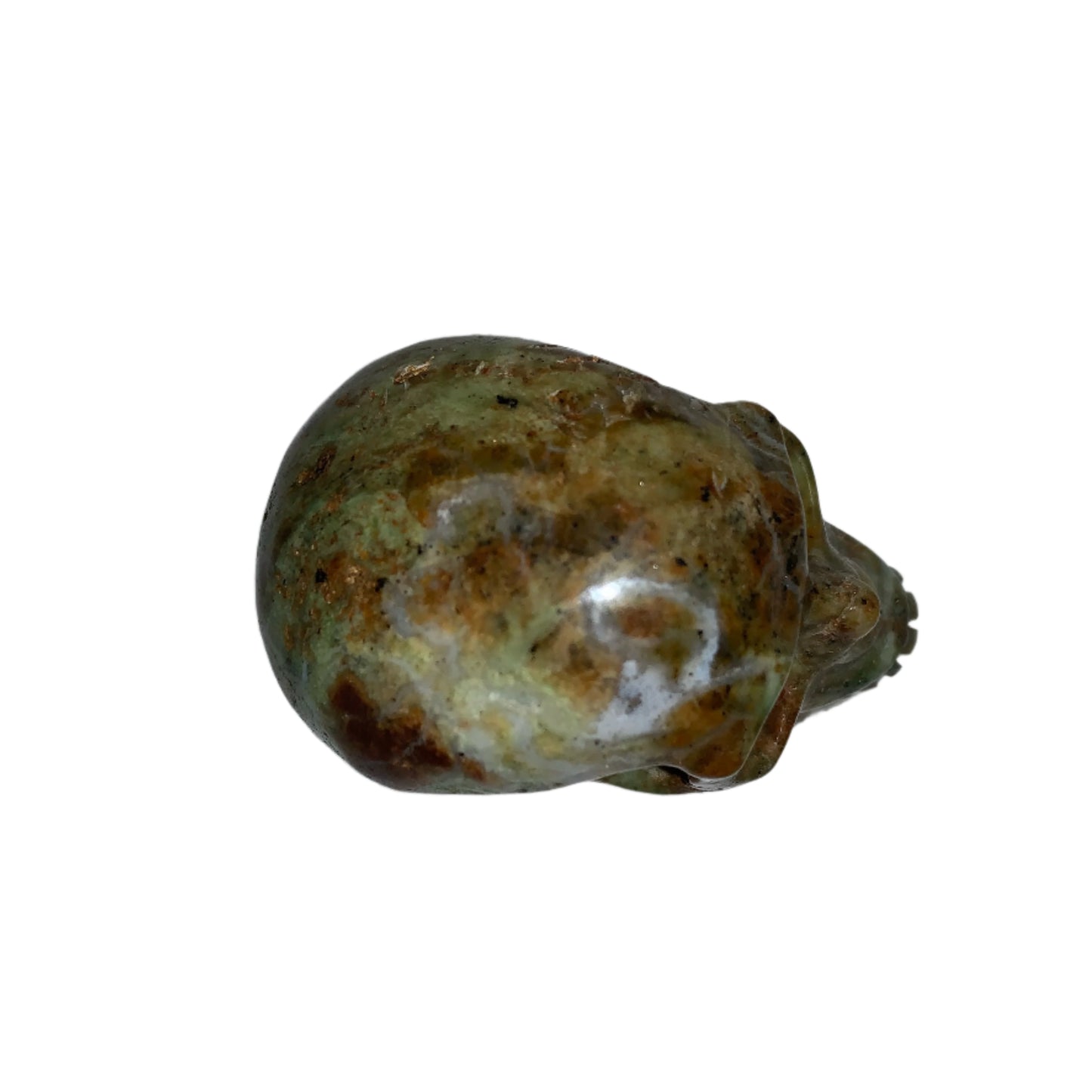 2.2" Green Opal Skull