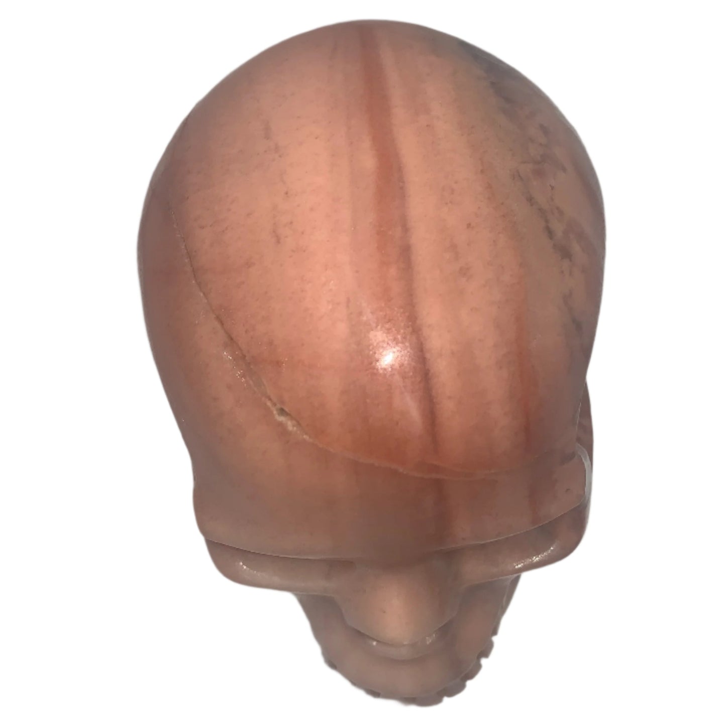 5.2" Pink Aventurine Skull