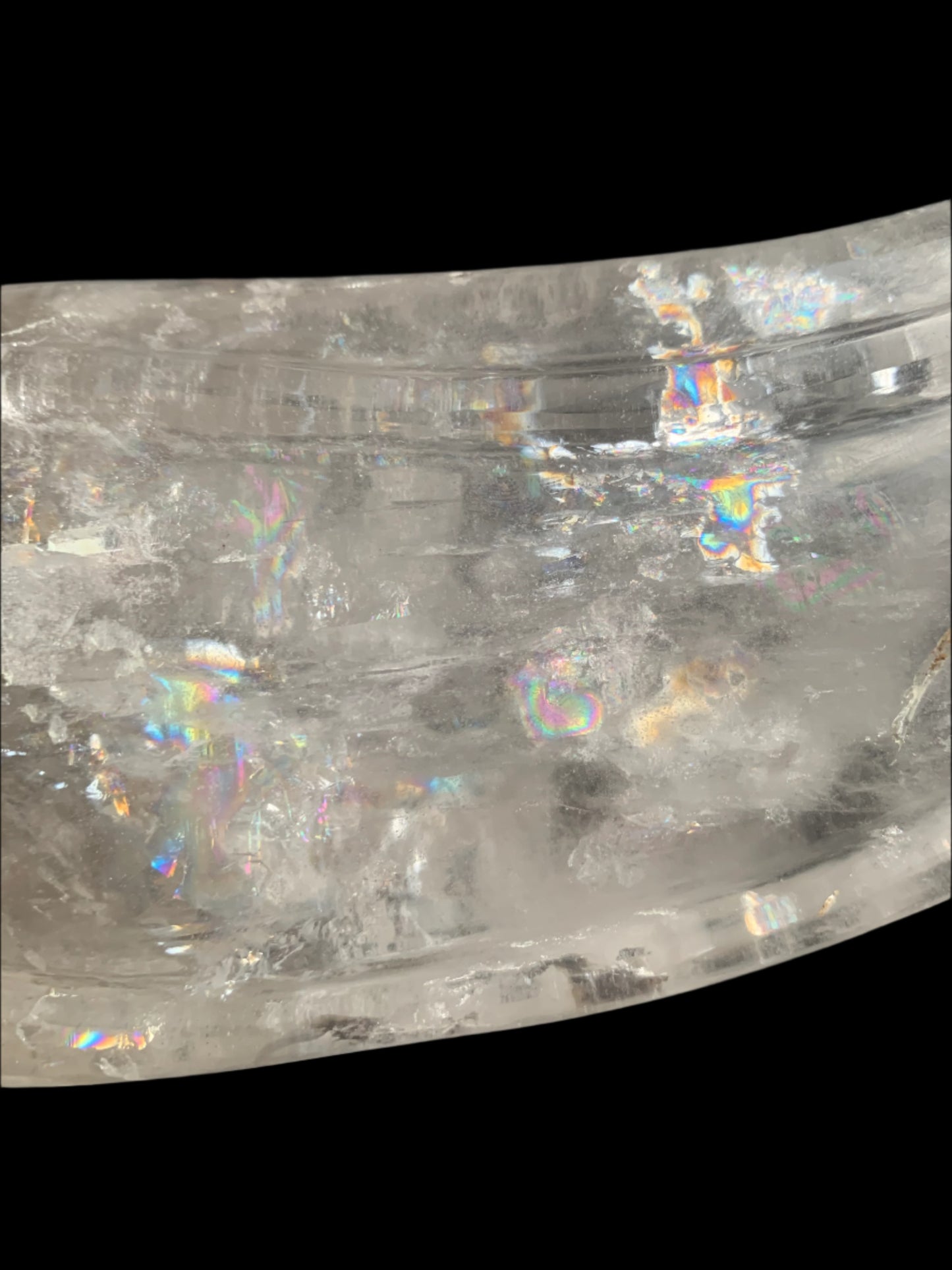 Cuarzo del Himalaya arcoíris de 9,75" Cosmic Traveler