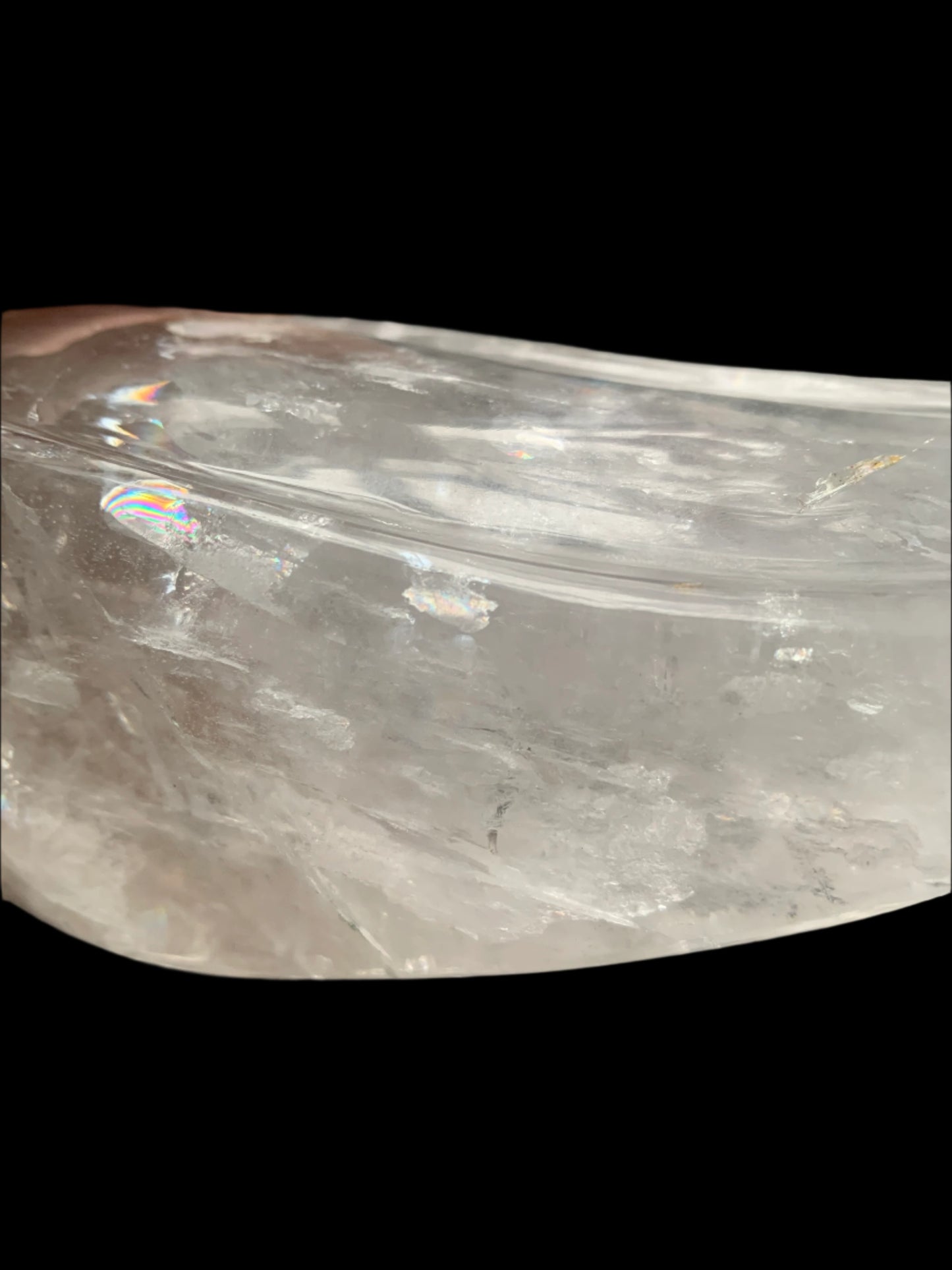 Cuarzo del Himalaya arcoíris de 9,75" Cosmic Traveler