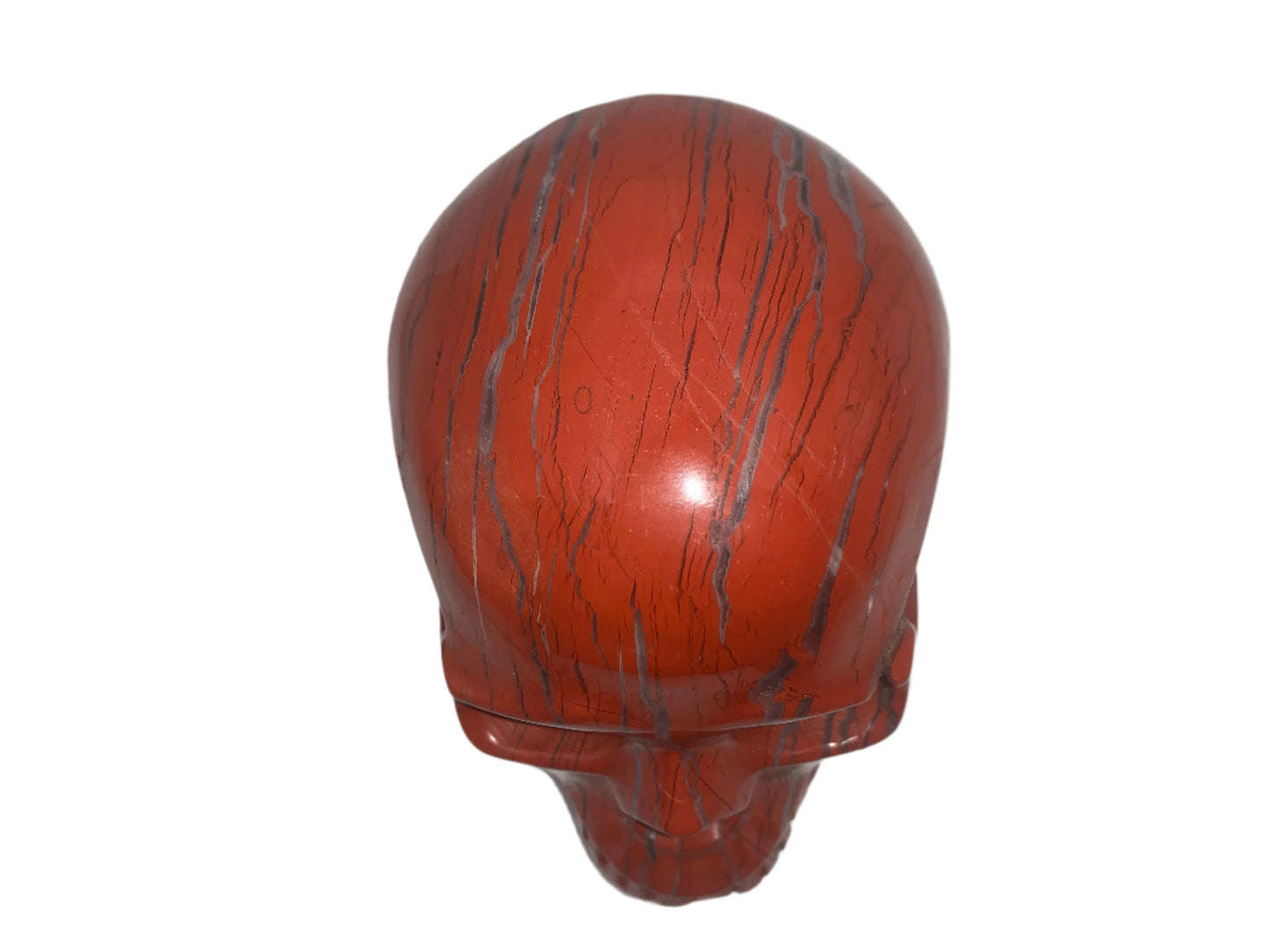 5.3" Red Jasper Skull