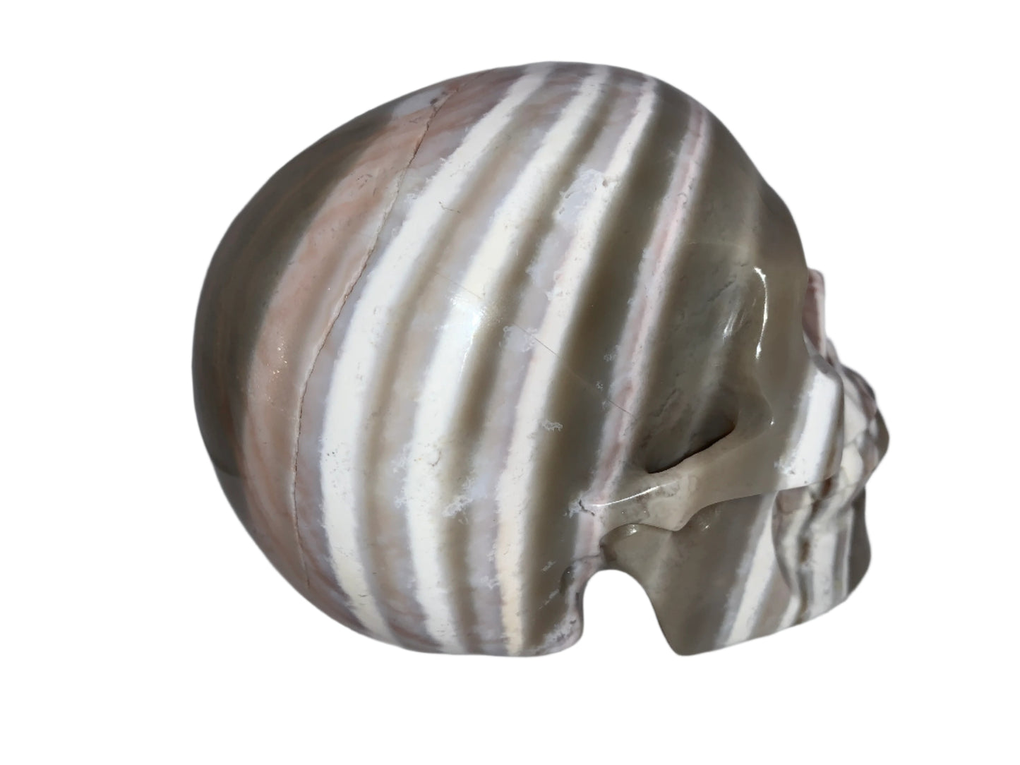 5.4" Onyx Agate Skull