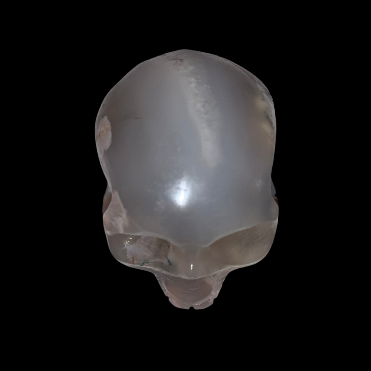 2.7" Flower Agate Skull