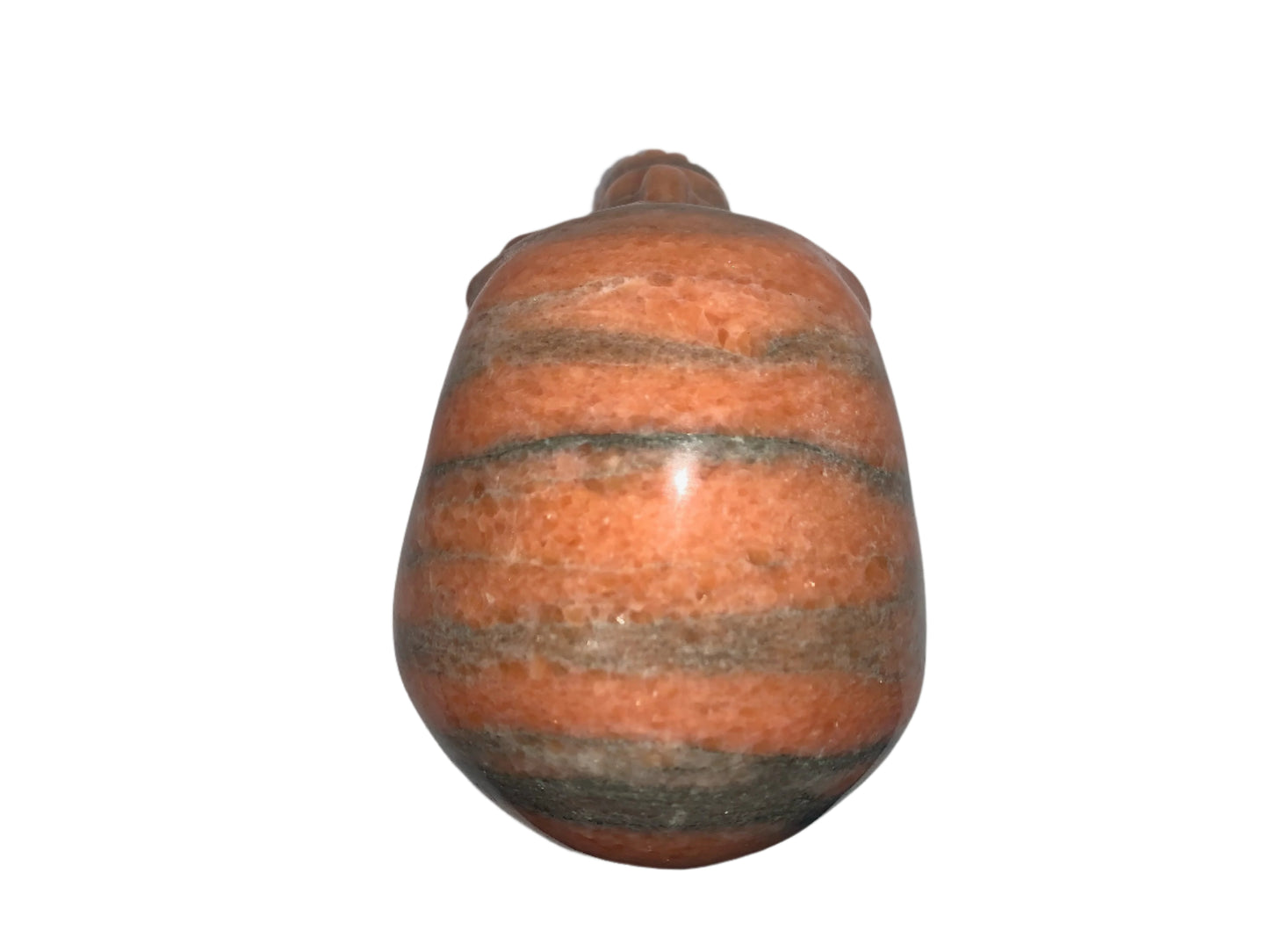 Cráneo de piedra solar de 4,7"