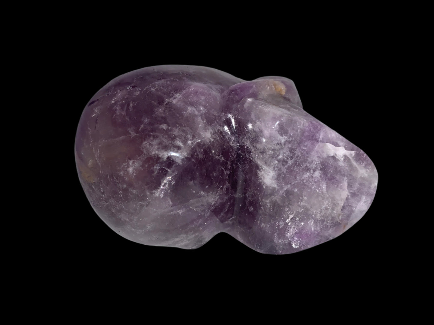 3.4" Amethyst & Smoky/White Quartz w/ Rainbows