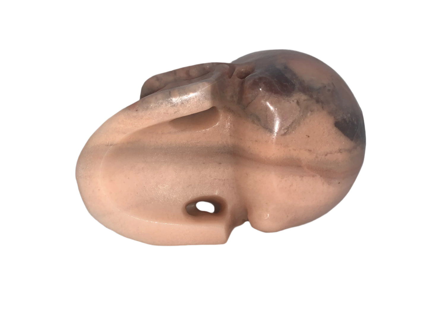 5.2" Pink Aventurine Skull