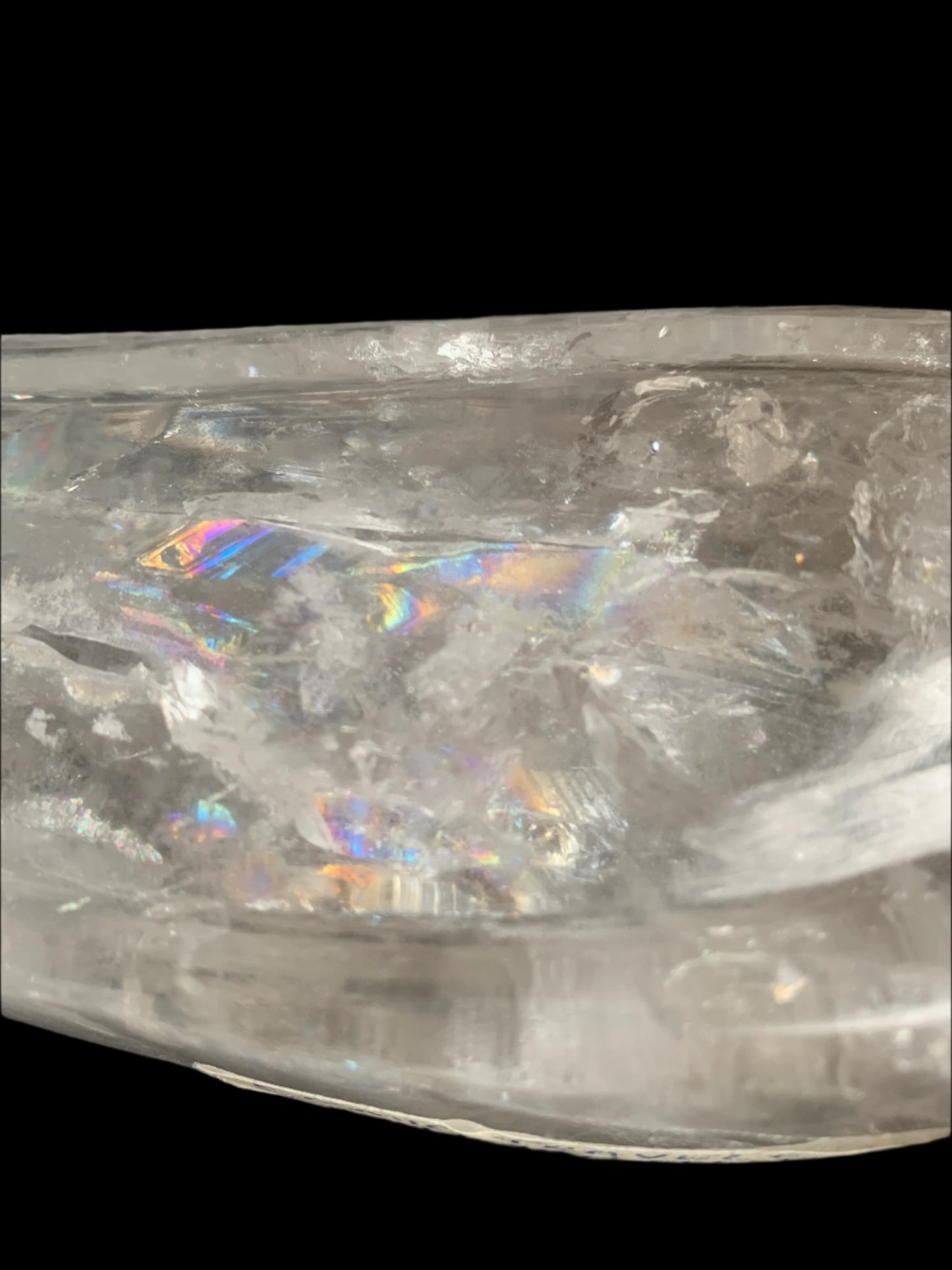 Cuarzo del Himalaya arcoíris de 9,75" Cosmic Traveler