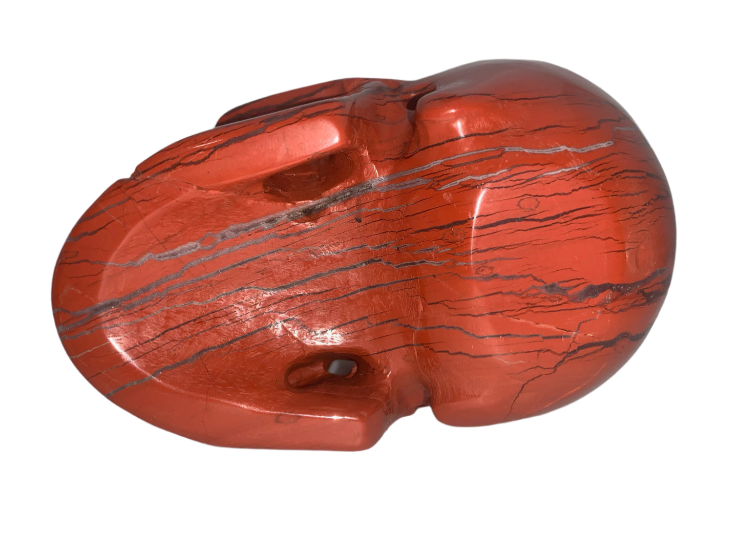 5.3" Red Jasper Skull