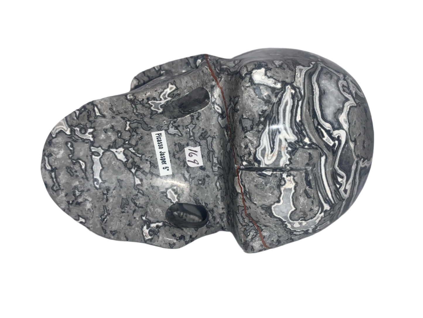 5.4" Picasso Jasper Skull