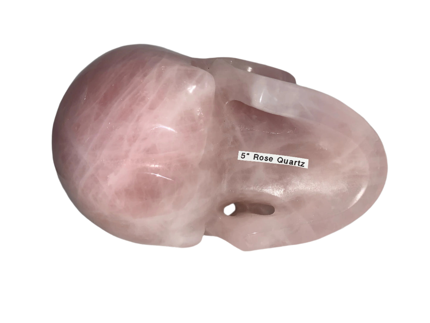 5.3" Rose Quartz Skull