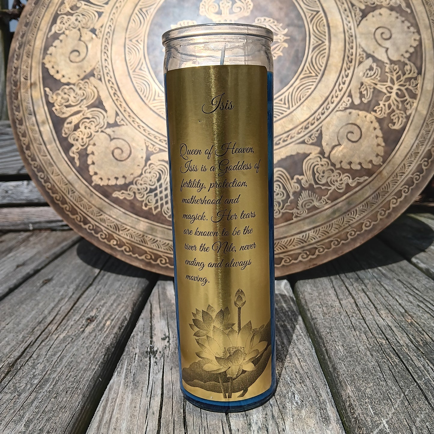 Isis Candle By Wyld Ravin