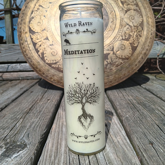 Vela de meditación de Wyld Ravin