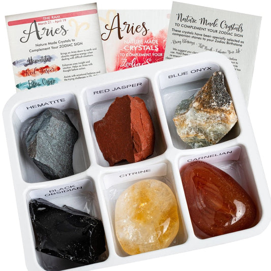Conjunto de cristales de Aries