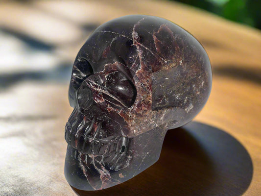 Calavera granate de 5,2"