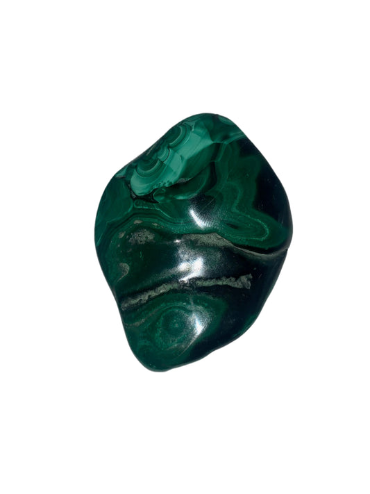 Piedra de forma libre de malaquita de 93 g