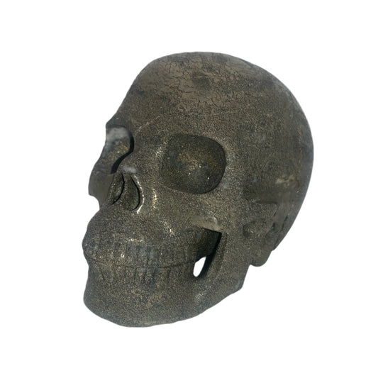 Cráneo de pirita de 5,2"