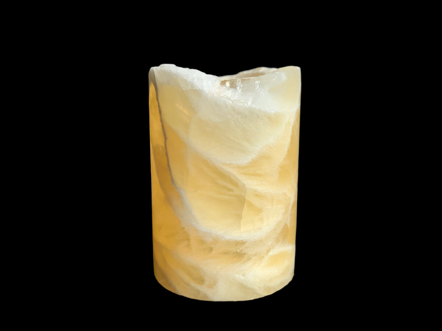 3.2" Freeform Honeycomb Calcite