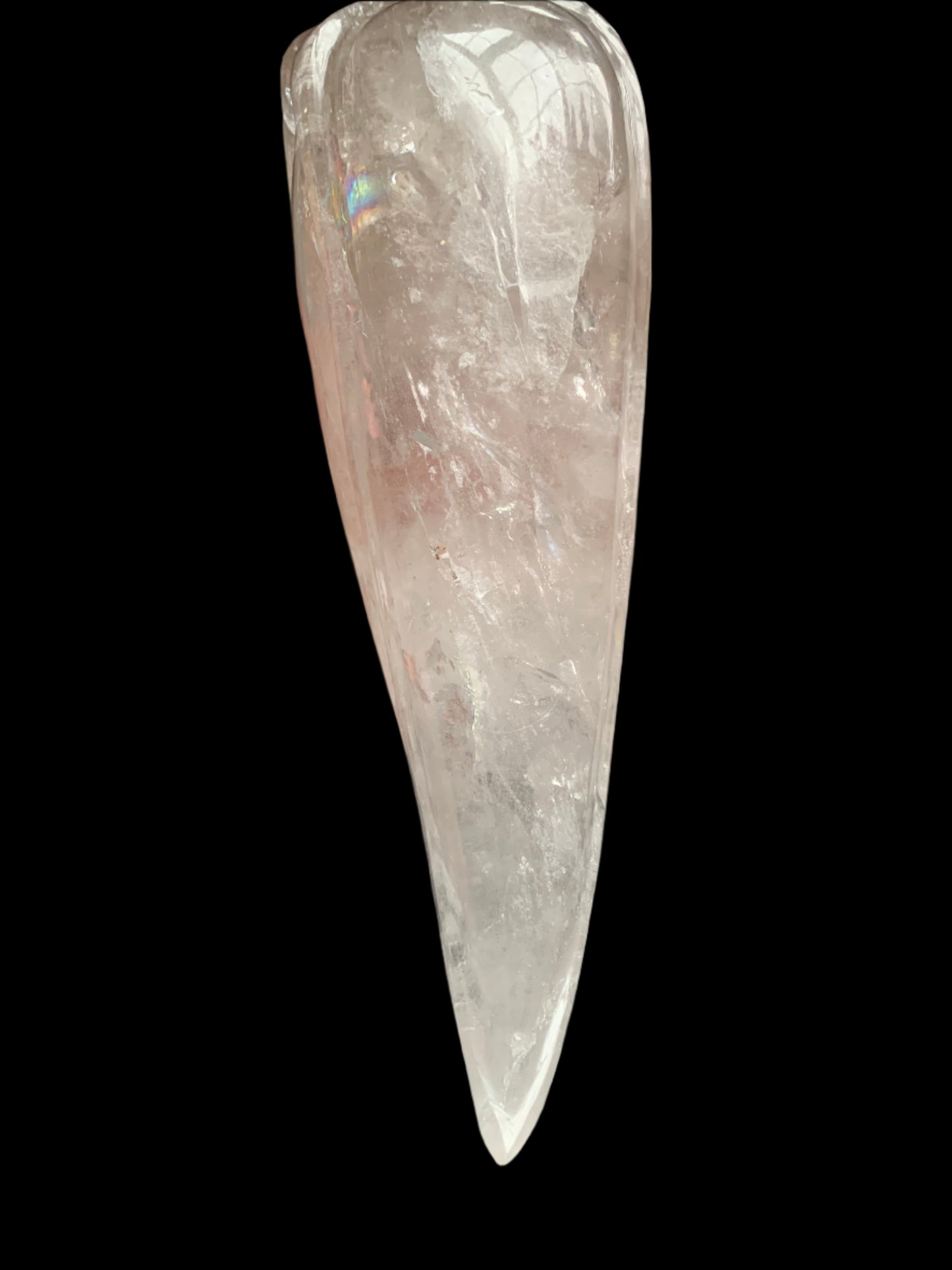 Cuarzo del Himalaya arcoíris de 9,75" Cosmic Traveler
