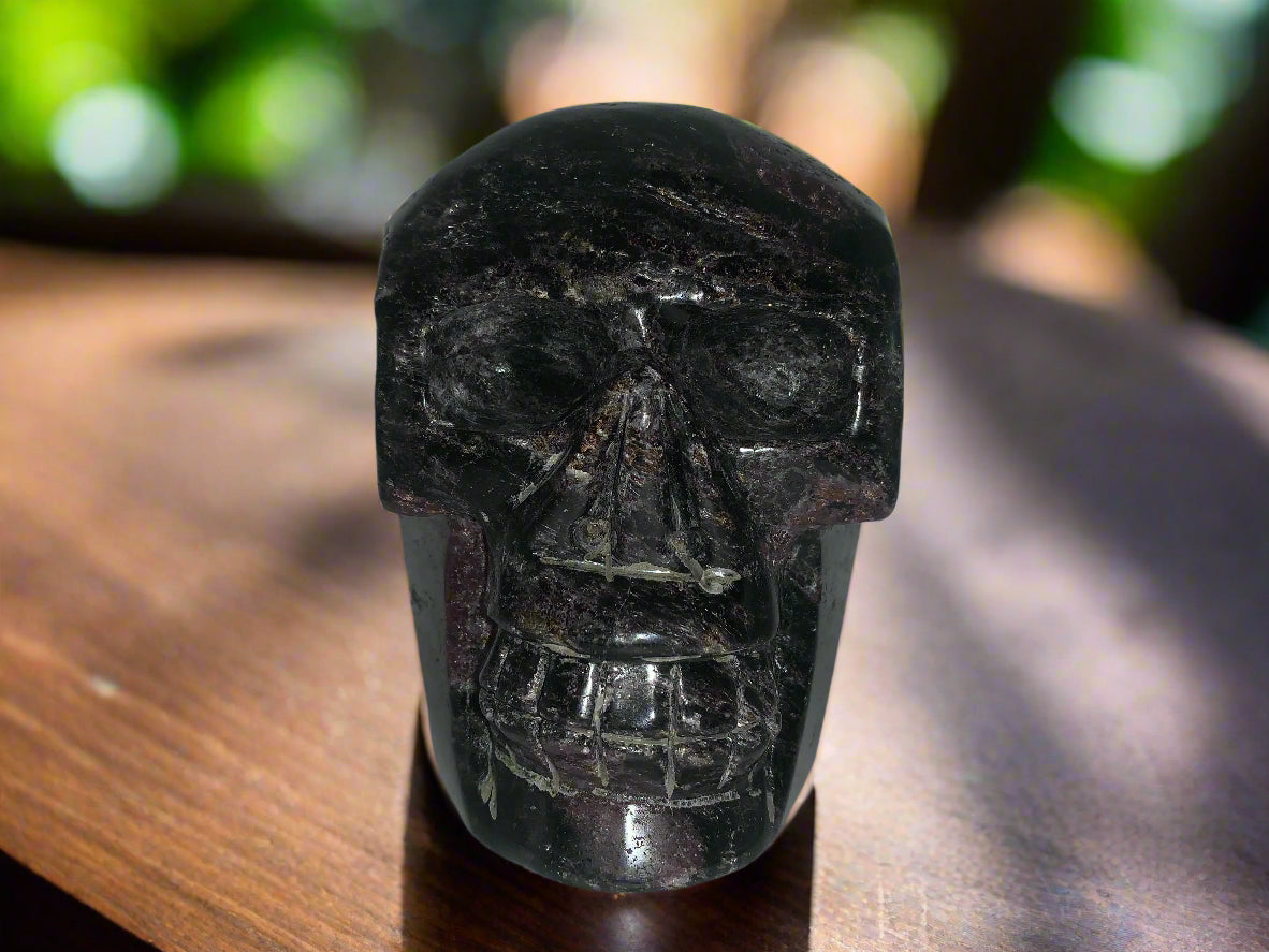 Calavera granate de 5,2"