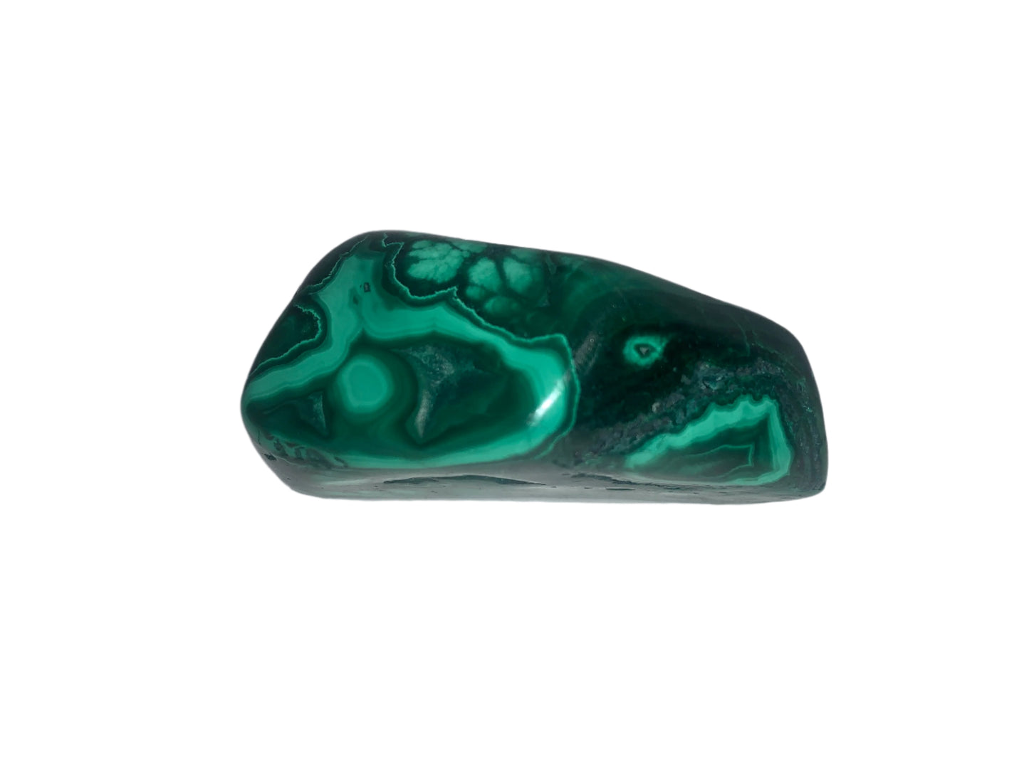 2.3" Malachite Palm Stone