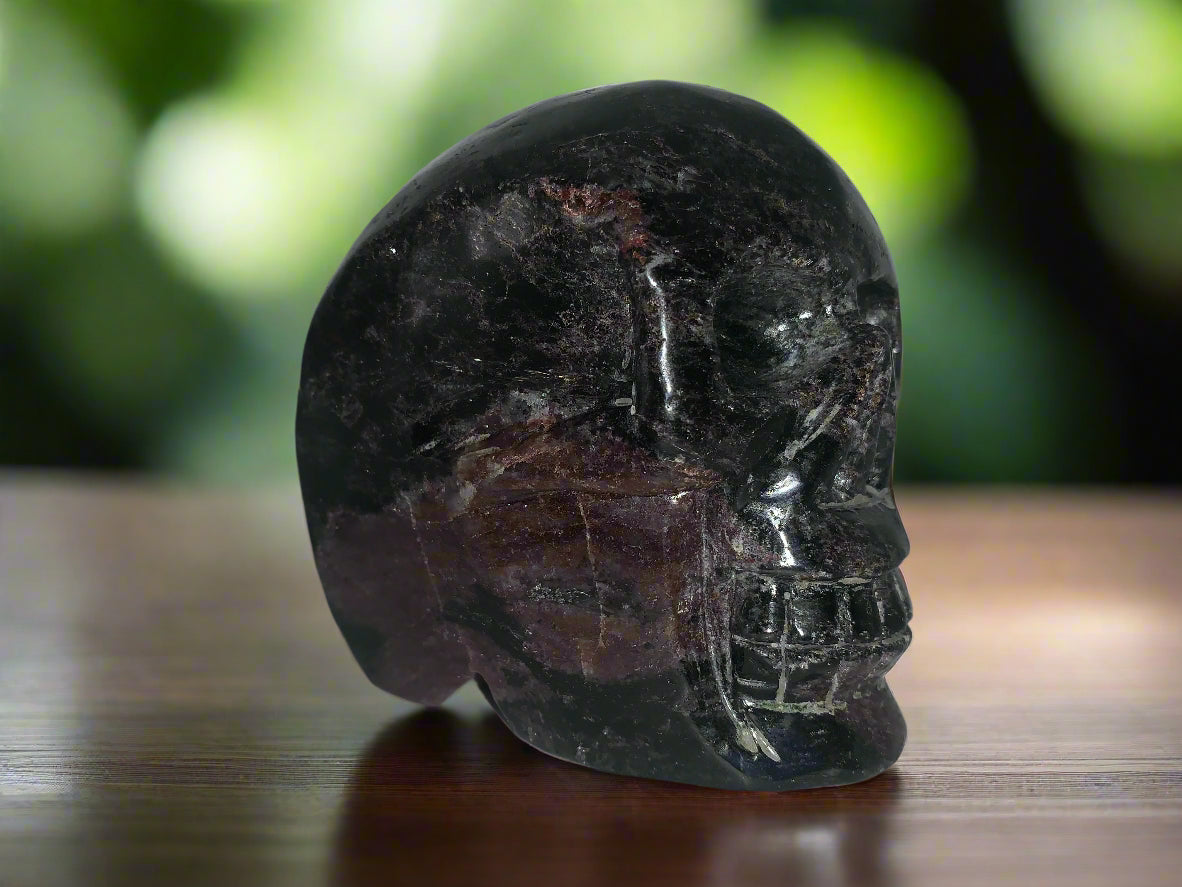 Calavera granate de 5,2"