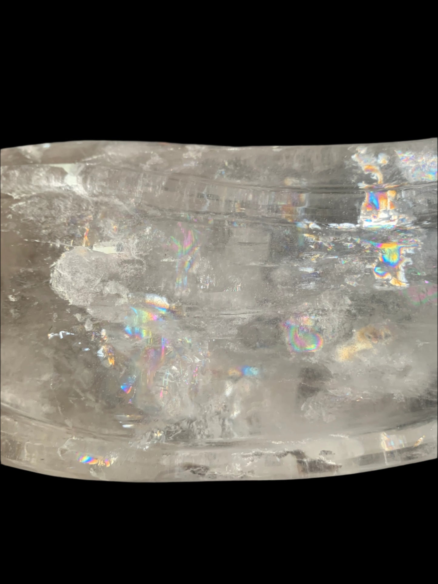 Cuarzo del Himalaya arcoíris de 9,75" Cosmic Traveler