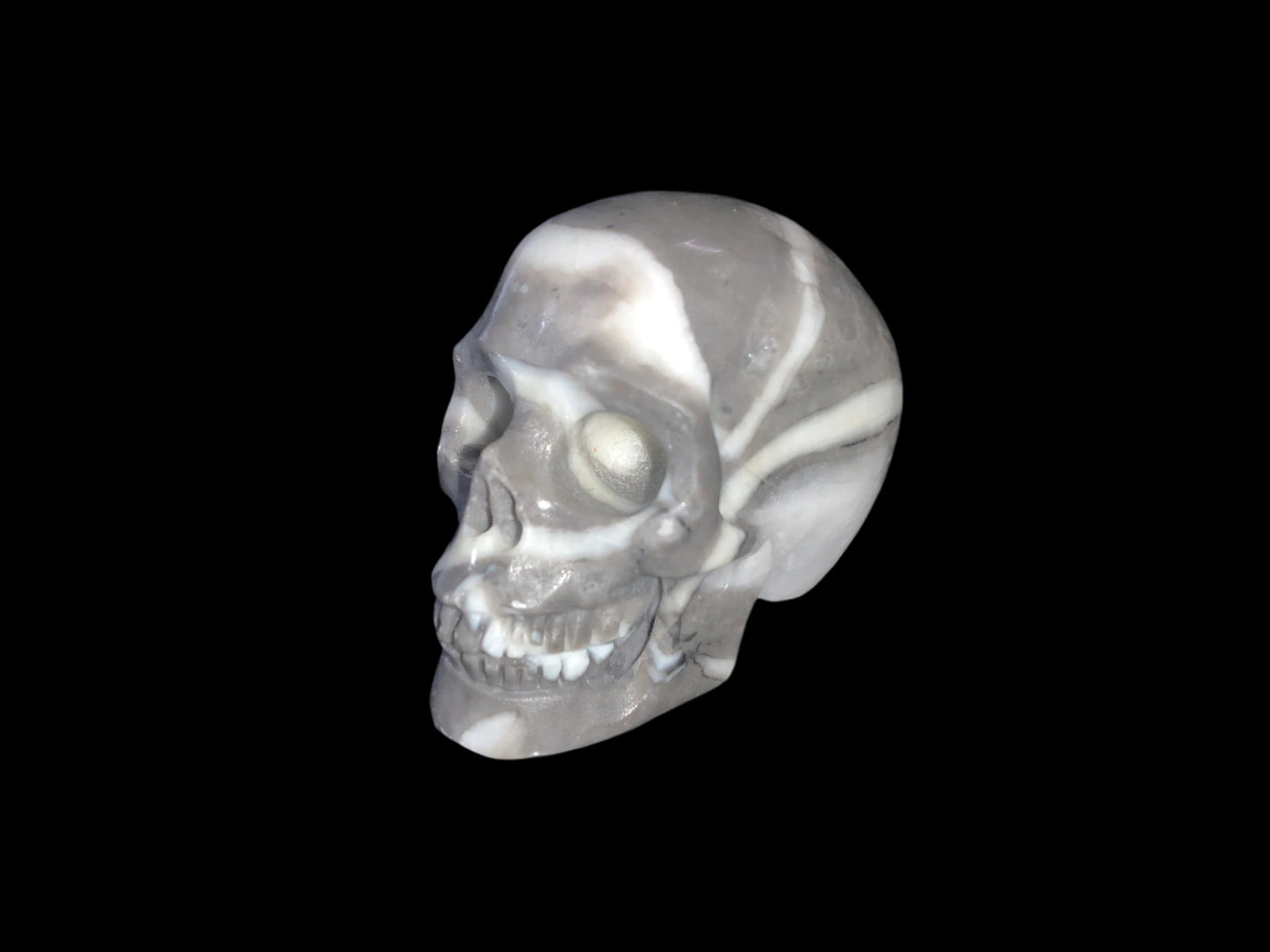 2.1" Thousand Eye Jasper Skull