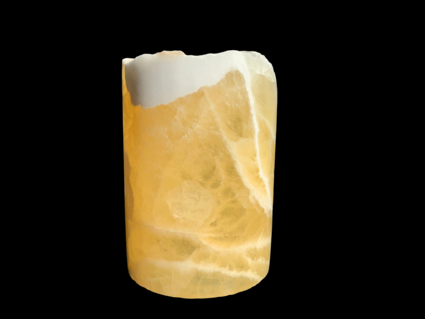 3.2" Freeform Honeycomb Calcite
