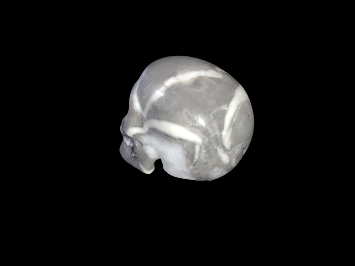 2.1" Thousand Eye Jasper Skull
