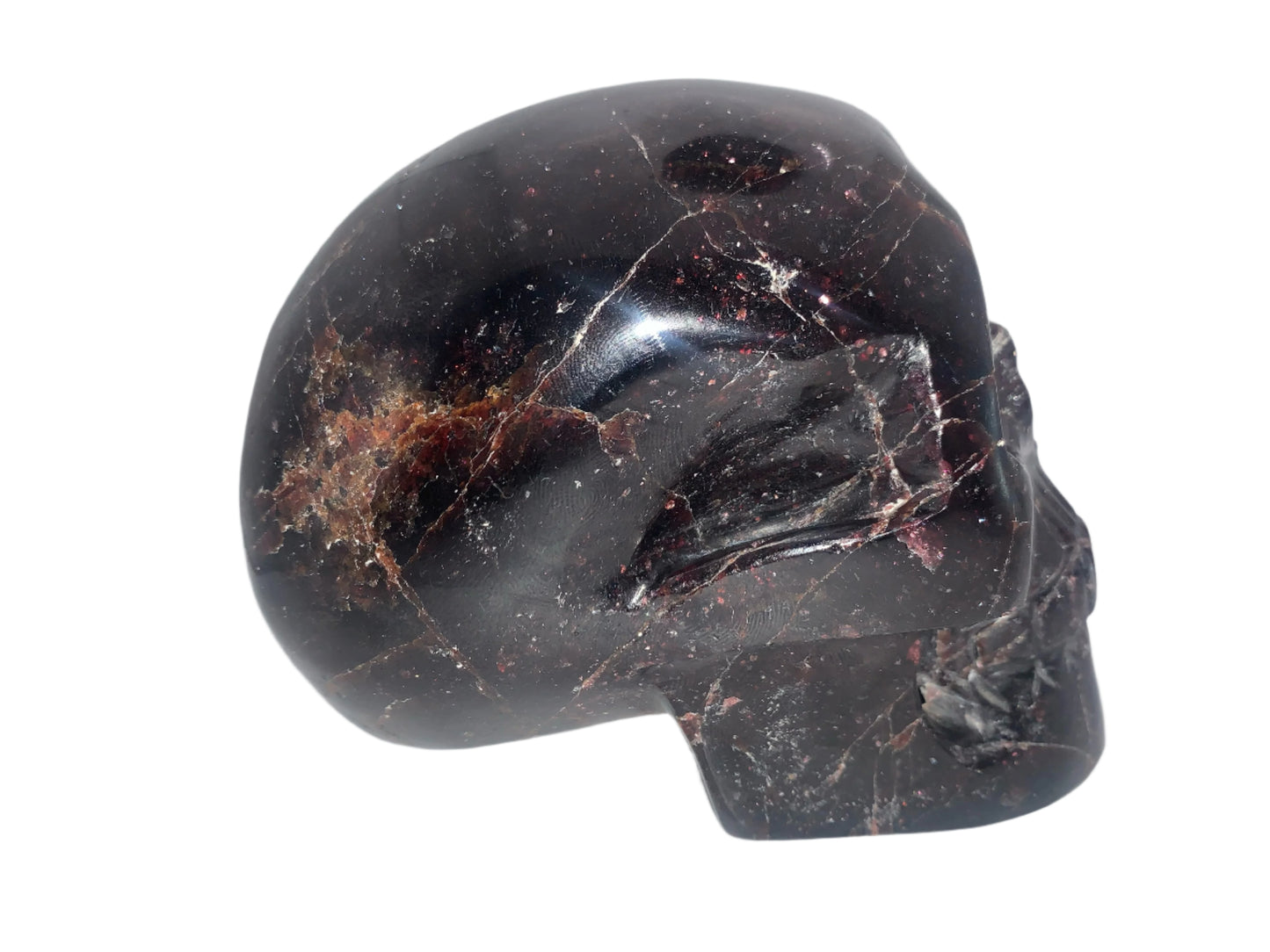 Calavera granate de 5,2"