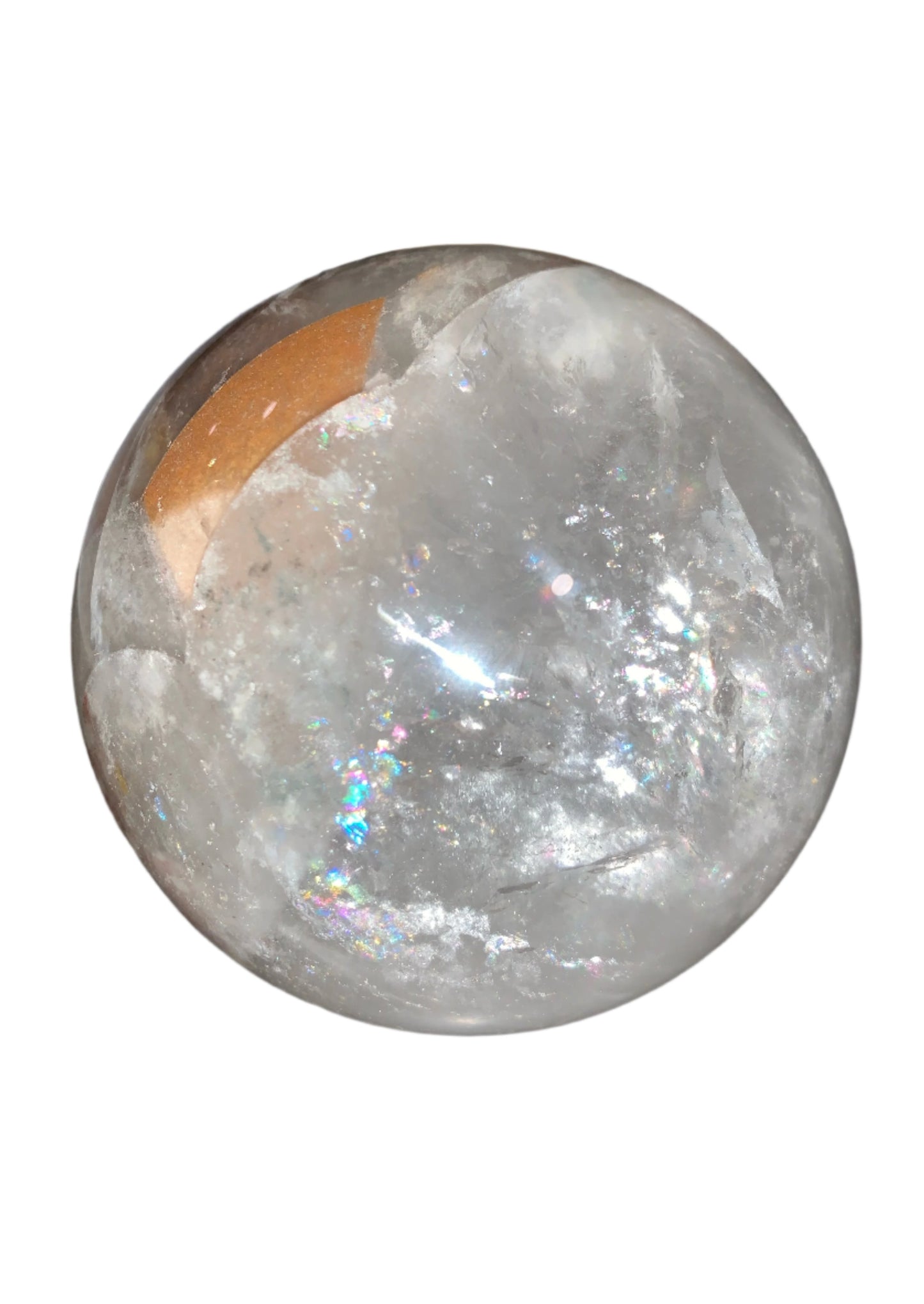 Esfera de cuarzo de sueño chamánico (lodolita)