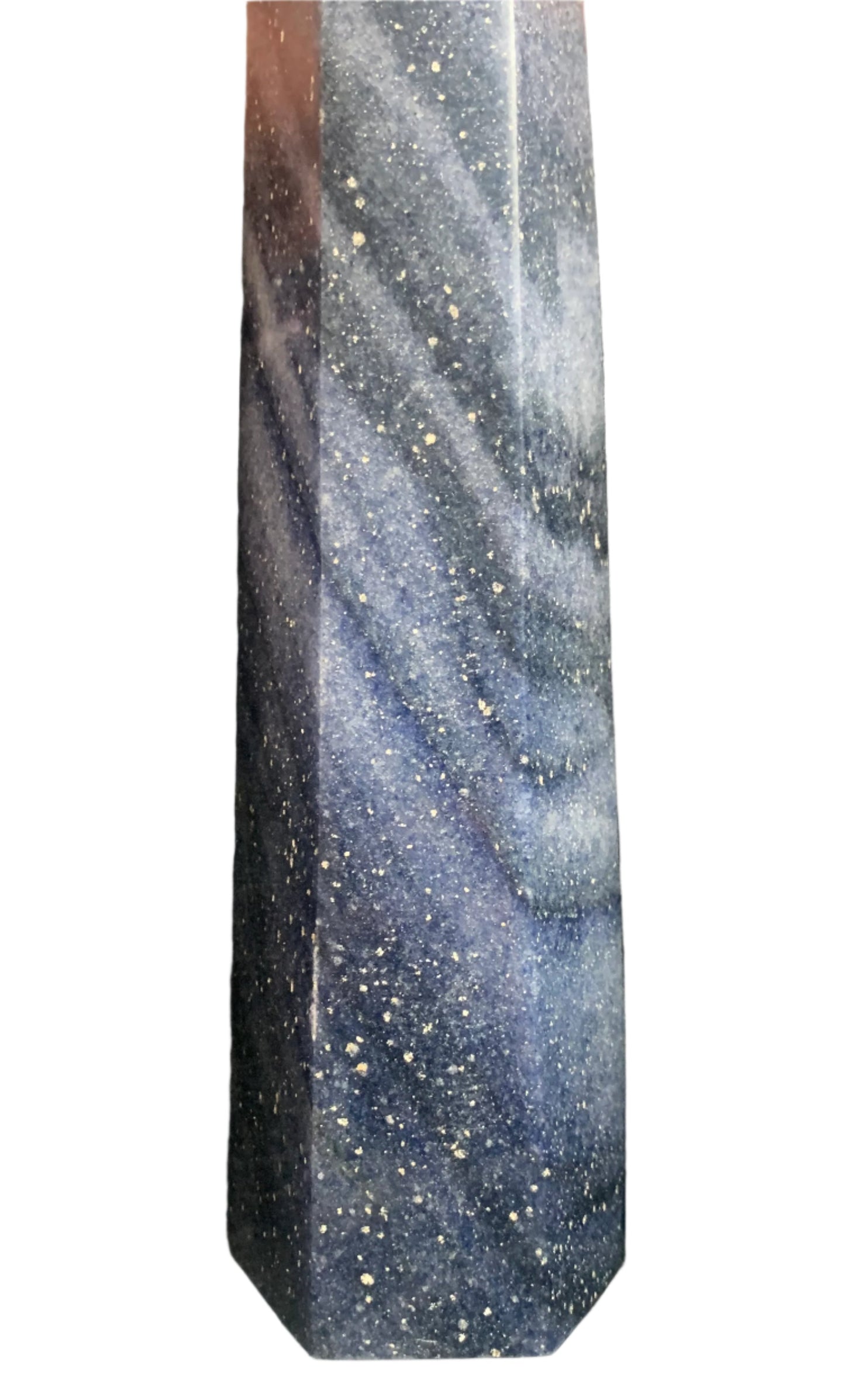 12" Starry Night Dumortierite Tower