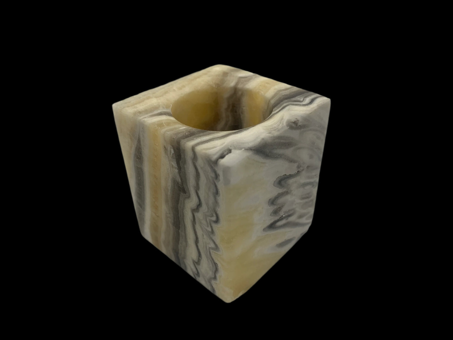 2.7" Zebra Phantom Candle Holder