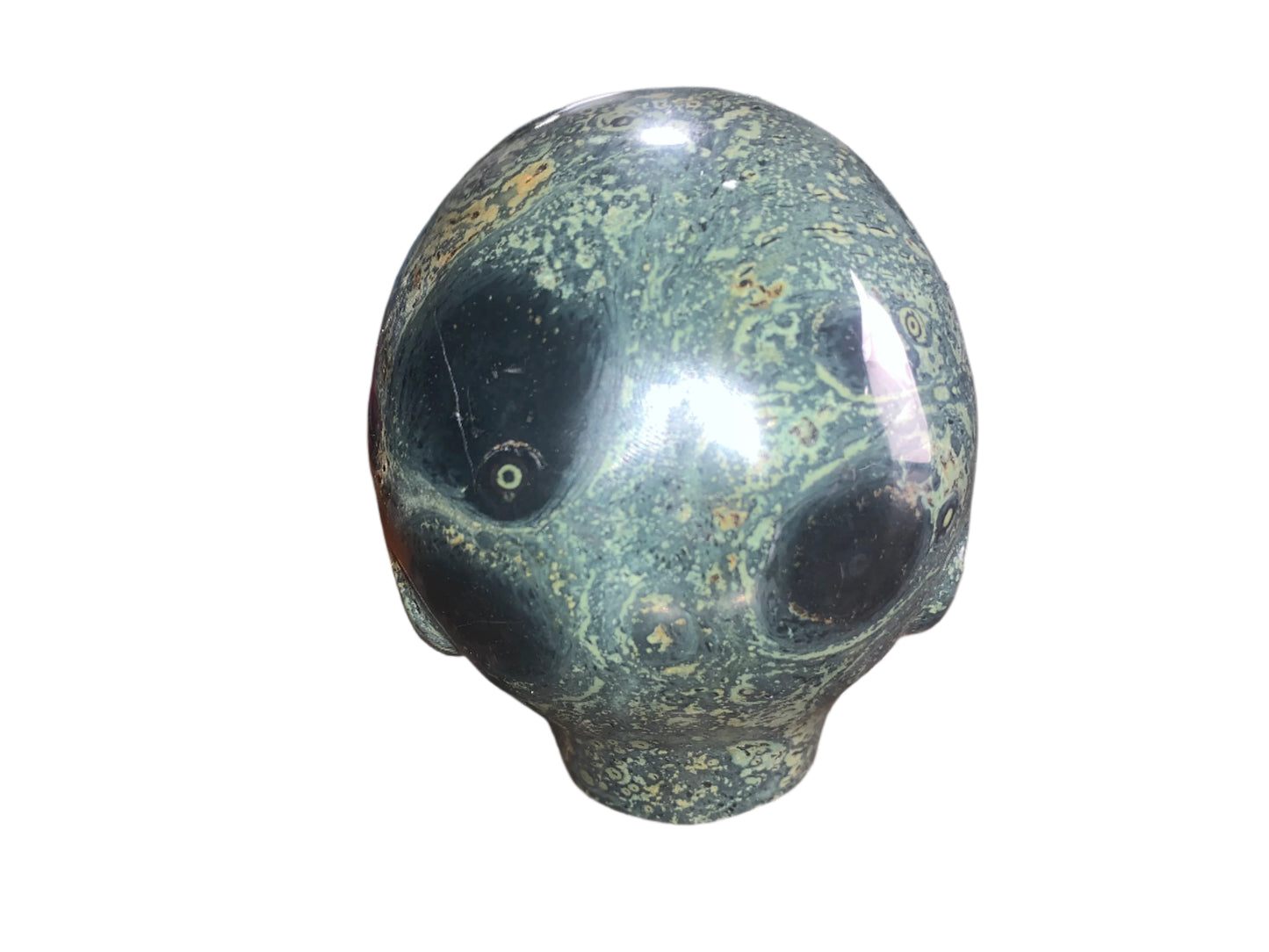 Ser estrella Kambaba Jasper de 5" con ojos de labradorita