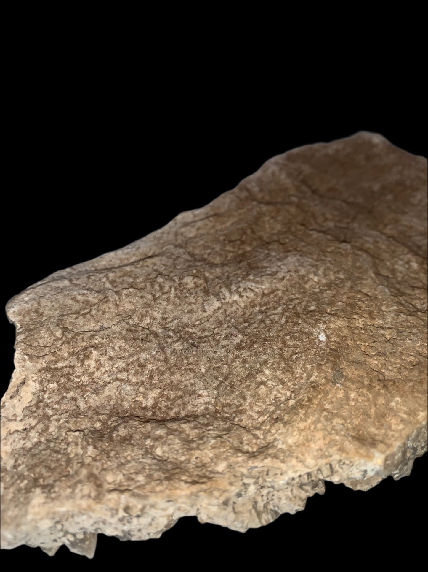 Large Orange & Brown Barite Plate