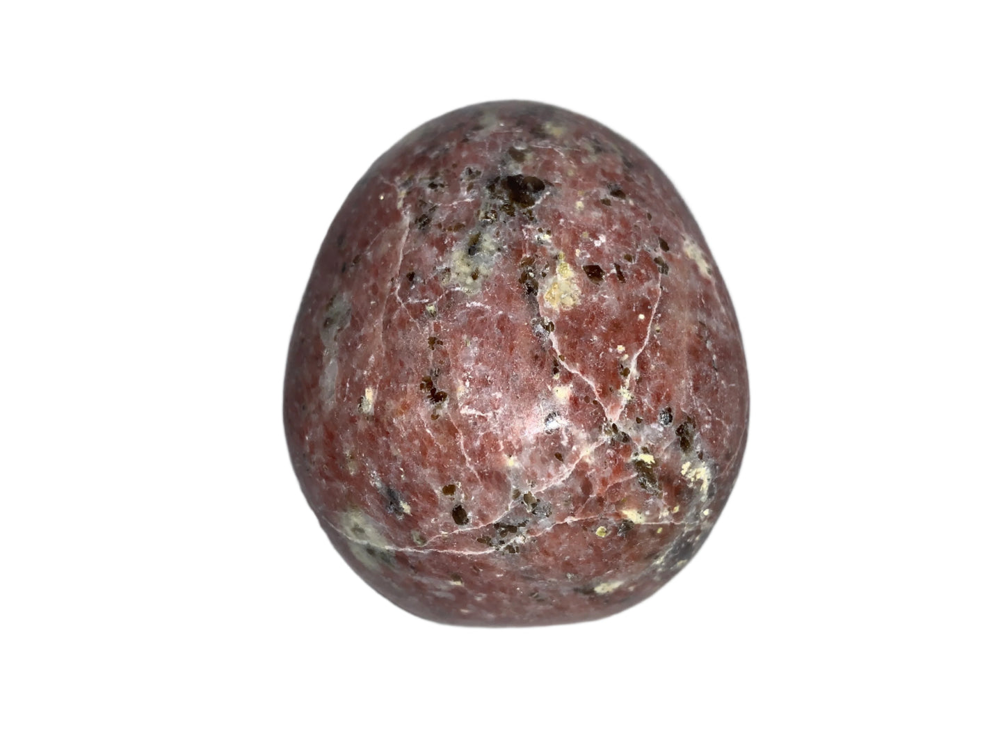 Jaspe de sésamo y flor de durazno de 4,4"